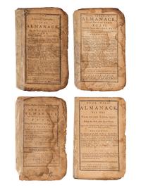 [ALMANACS - PHILADELPHIA]. A group of 7 almanacs, published Philadelphia by various printers, comprising: