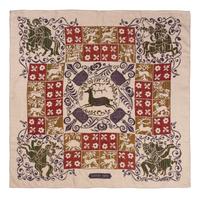 Two Hermès 90cm Cashmere/Silk Scarves