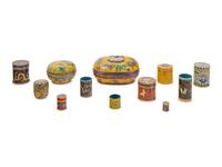 12 Chinese Cloisonné Enamel Circular Vessels