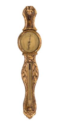 A Louis XV Giltwood Barometer