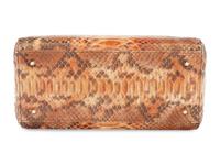 Christian Dior Multicolored Python Small Lady Dior Bag, 2010