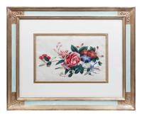 Four Chinese Export Pith Paintings