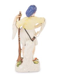 A Meissen Porcelain Figure of a Caucasian Soldier