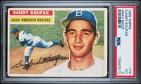 A 1956 Topps Sandy Koufax Baseball Card No. 79 - Gray Back (PSA 3 VG)