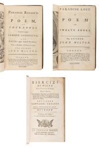 [PRINTING HISTORY]. A group of 8 pre-19th century works, including: