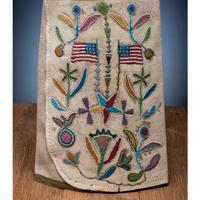 Sioux Beaded Hide Leggings, Pictorial