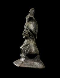 An Early Byzantine Bronze Bust Weight