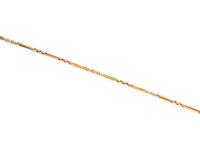 A 14 Karat Yellow Gold Fob Chain,