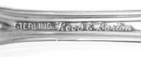 An American Silver Flatware Service, Reed & Barton, Taunton, MA, Francis I pattern, comprising: 12 dinner knives 12 dinner forks 12 sal