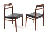 Alf Aarseth, GUSTAV BAHUS & EFT, 1960s, a pair of chairs, model no. 145
