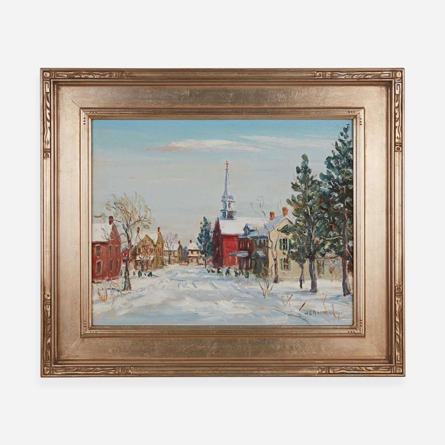 Walter Emerson Baum (American, 1884–1956) Quakertown Church