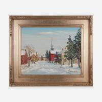 Walter Emerson Baum (American, 1884–1956) Quakertown Church