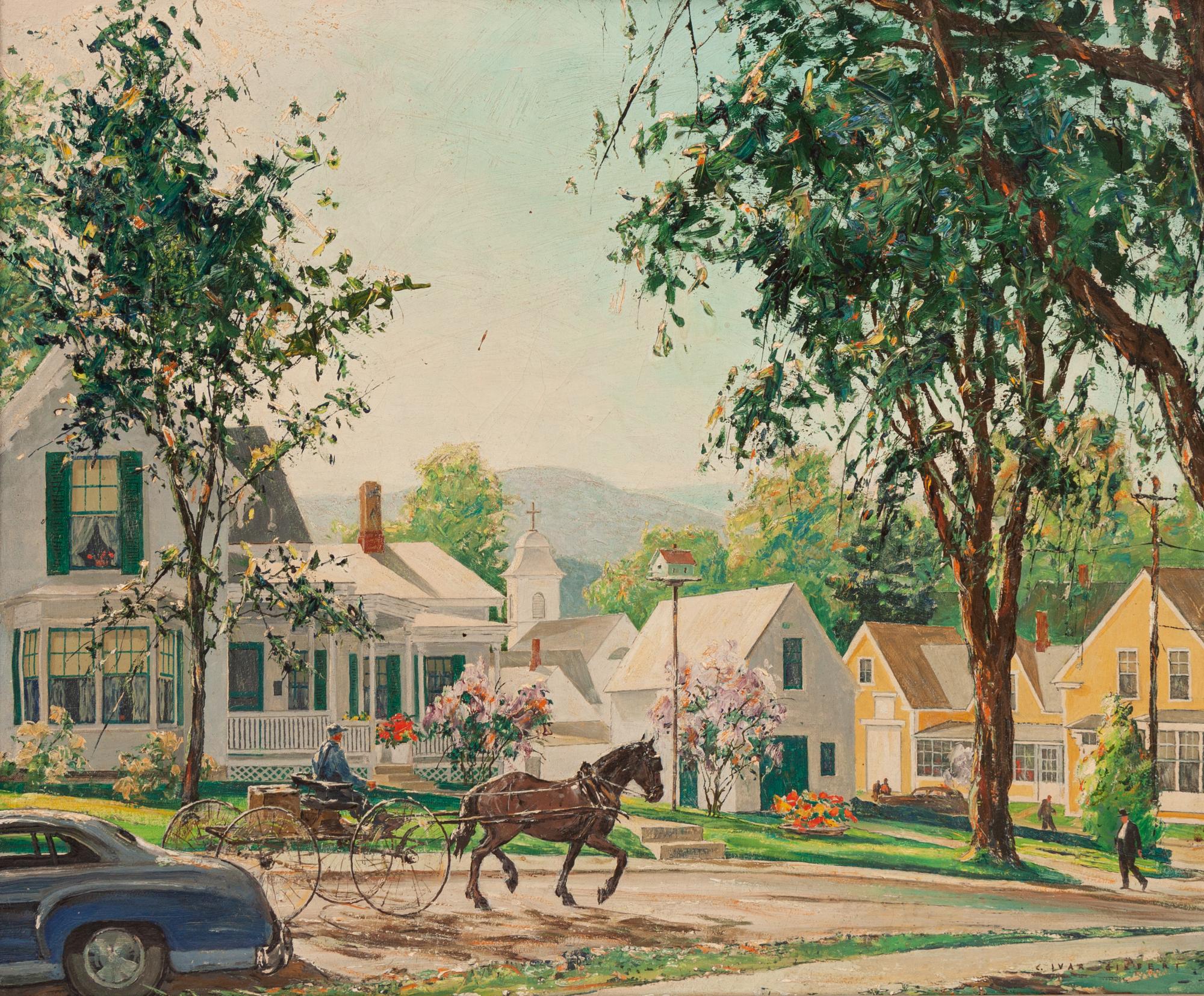 American Bucolic Scene