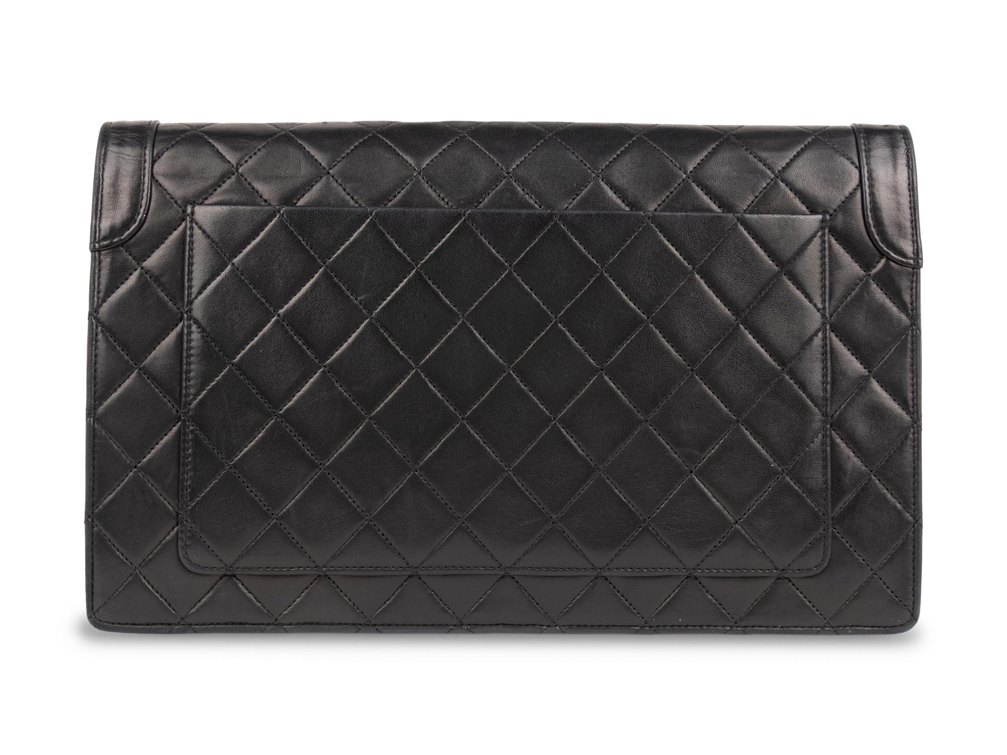 Chanel Quilted Clutch, 1989-91