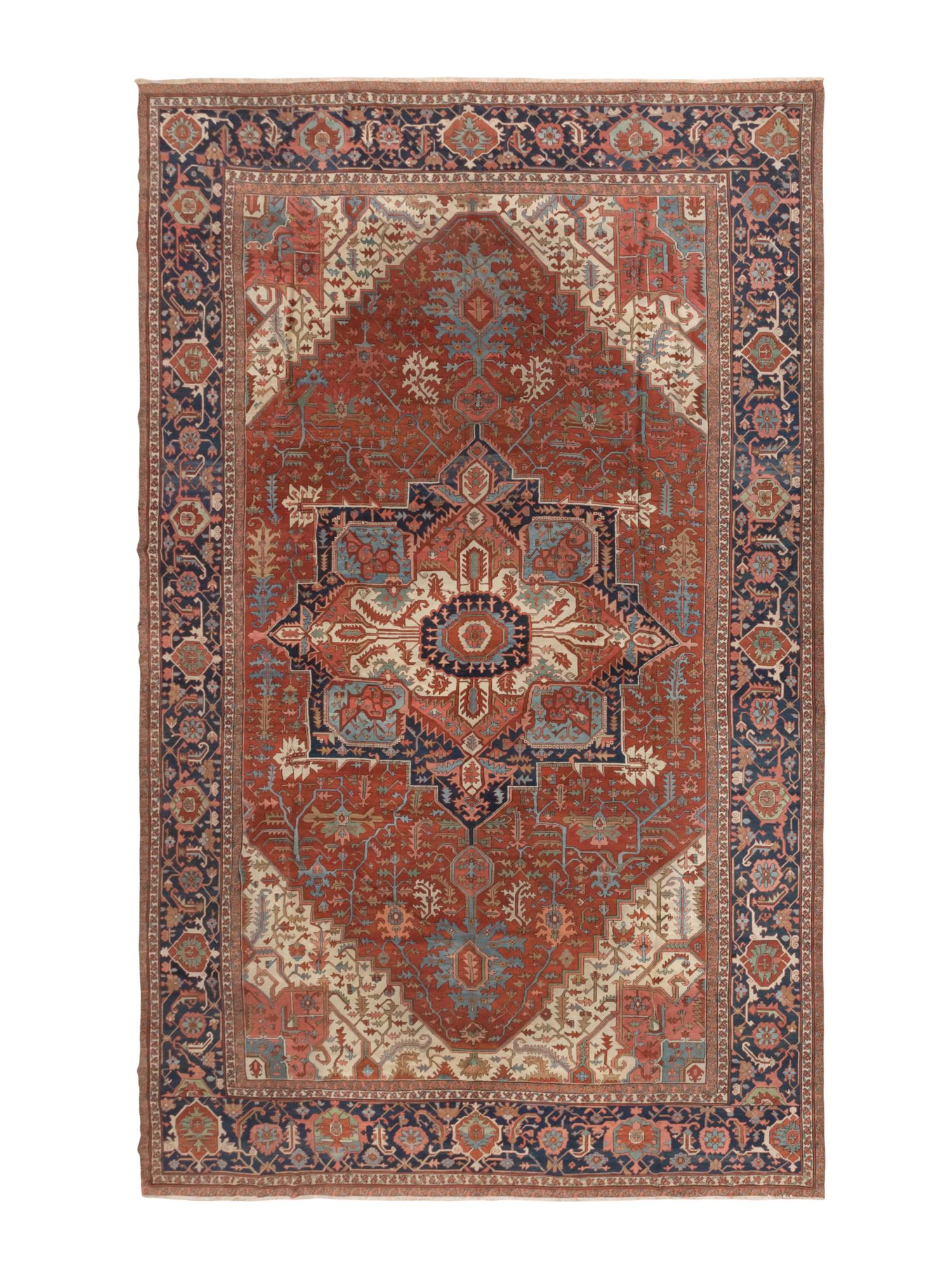 A Heriz Carpet