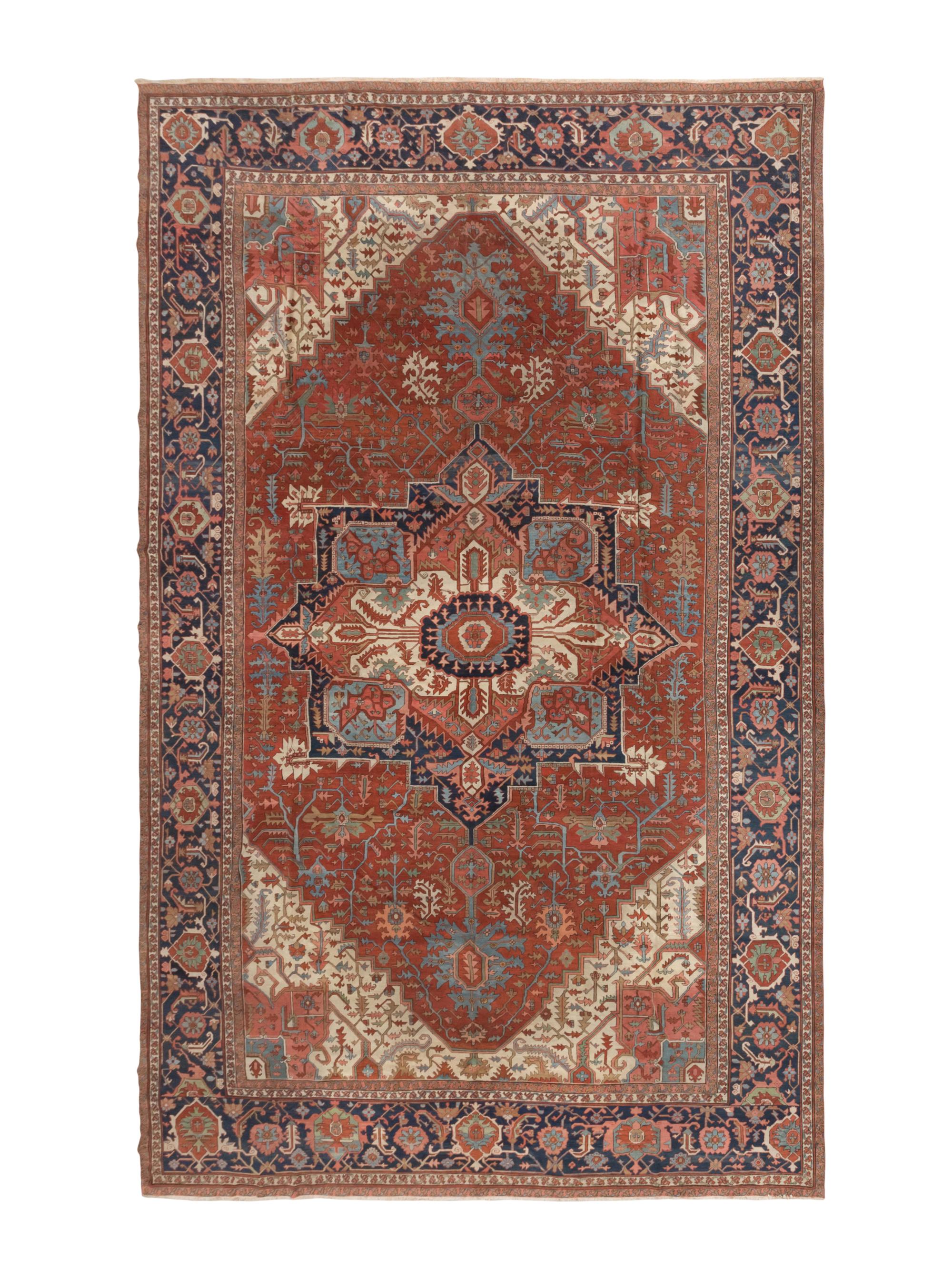 A Heriz Carpet