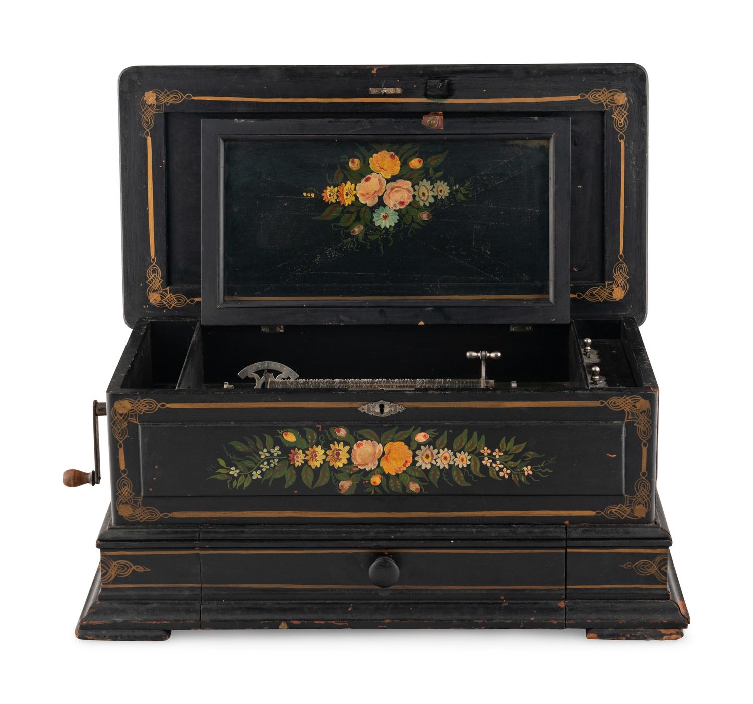 A Paillard Gloria Interchangeable Music Box