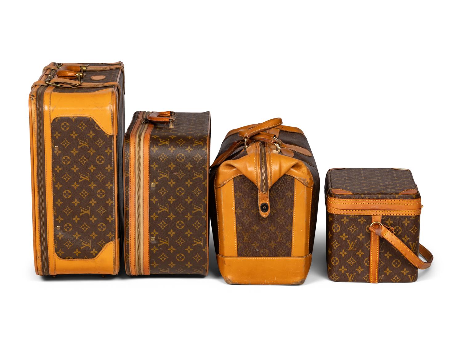 Louis Vuitton, Four Pieces of Luggage