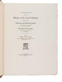 [NATIVE AMERICANS -- MISSIONARIES]. A group of 5 works relating to missionaries, comprising: