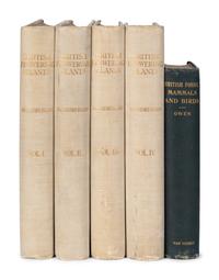[BRITISH FLORA & FAUNA]. A group of 5 works, comprising: