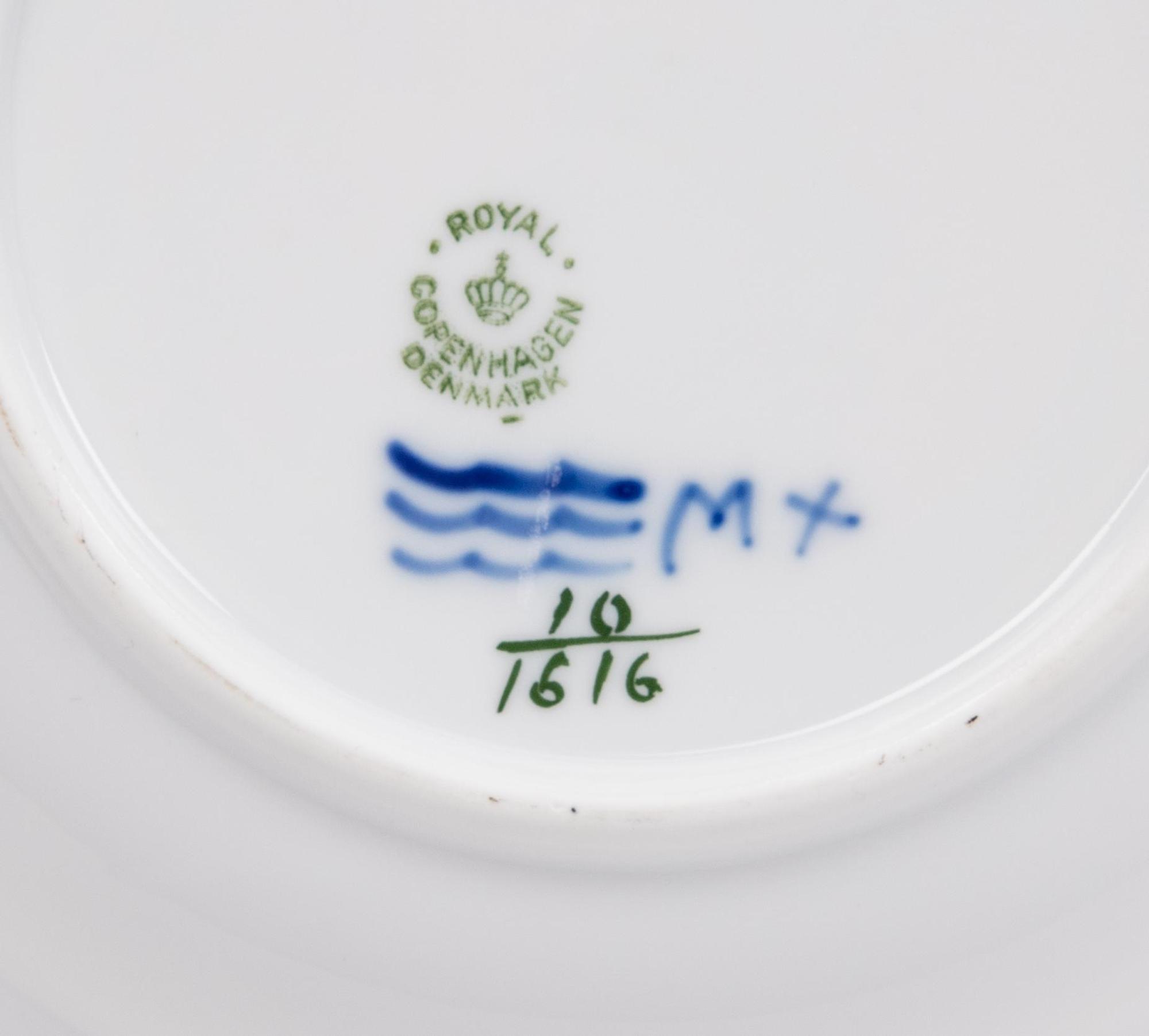 A Royal Copenhagen Partial Porcelain Dinner Service