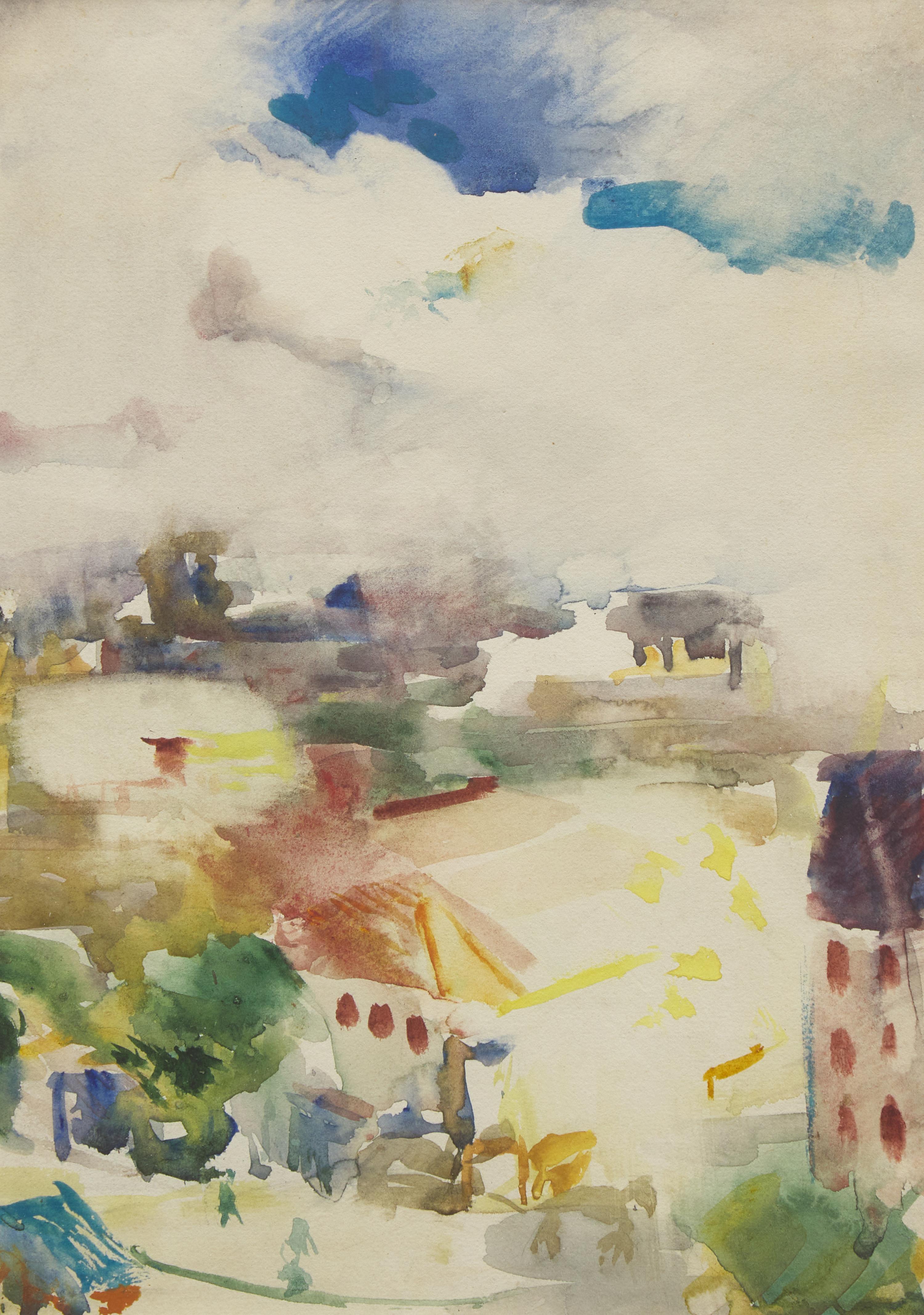 Arthur Beecher Carles (American, 1882-1952) — Untitled (Landscape)