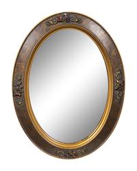 A Parcel-Gilt Mirror