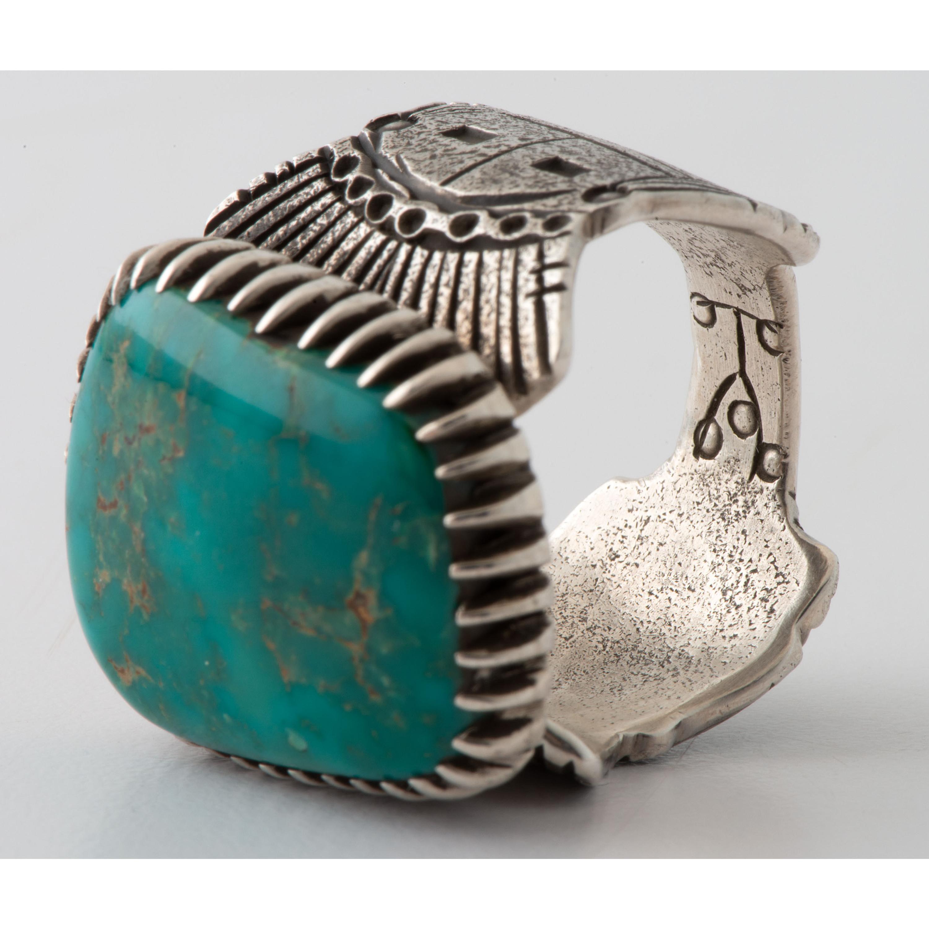 Silver and Turquoise Ring