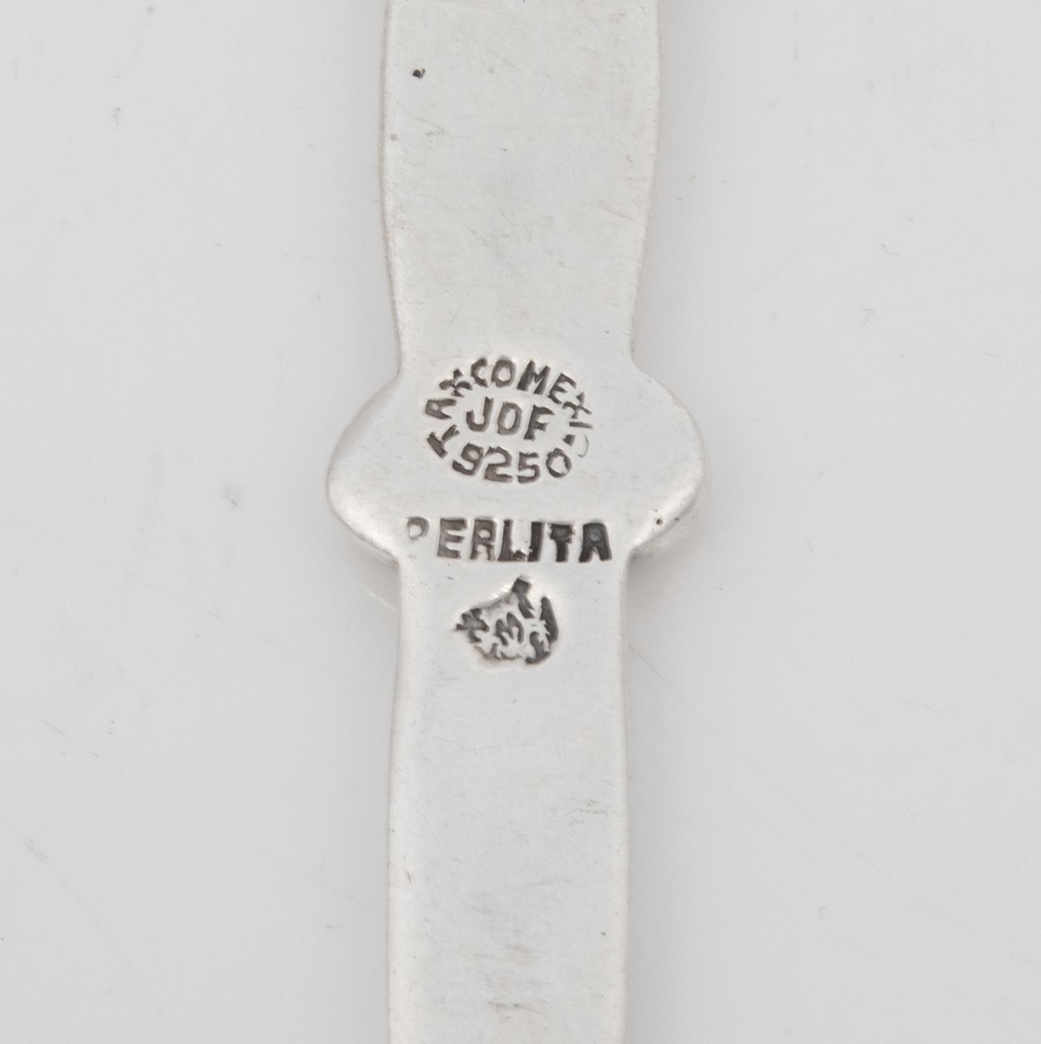 A Mexican Silver Flatware Service