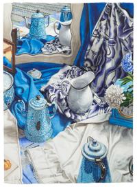 Nancy Hagin, (American, b. 1940), Blue Agate, 1984