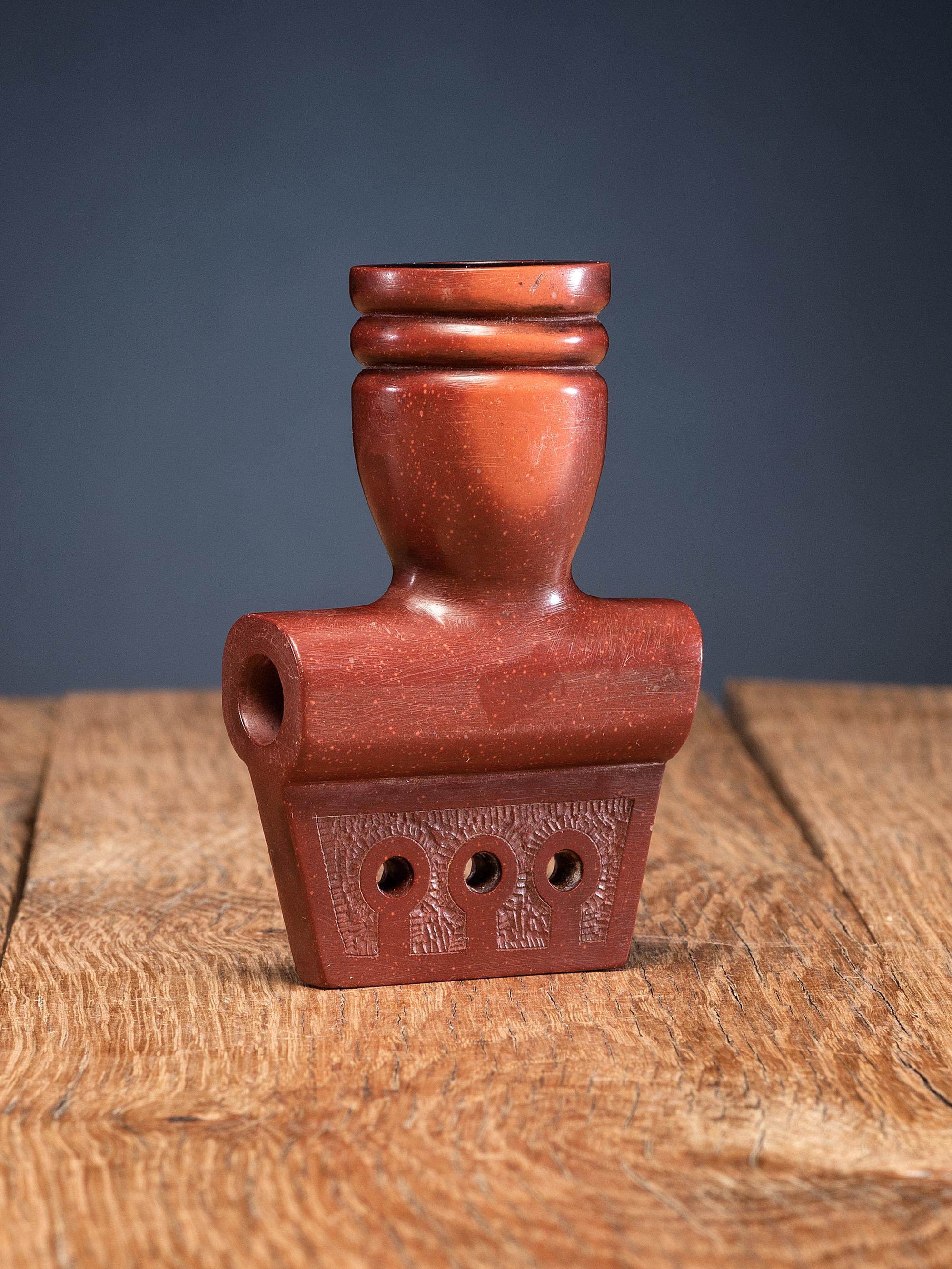 Mi'kmaq Catlinite Pipe Bowl