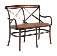 A Thonet Style Bentwood Settee