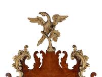 A George II Style Parcel Gilt Mahogany Mirror