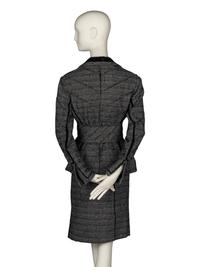 J. Mendel Tweed Skirt Suit With Scarf