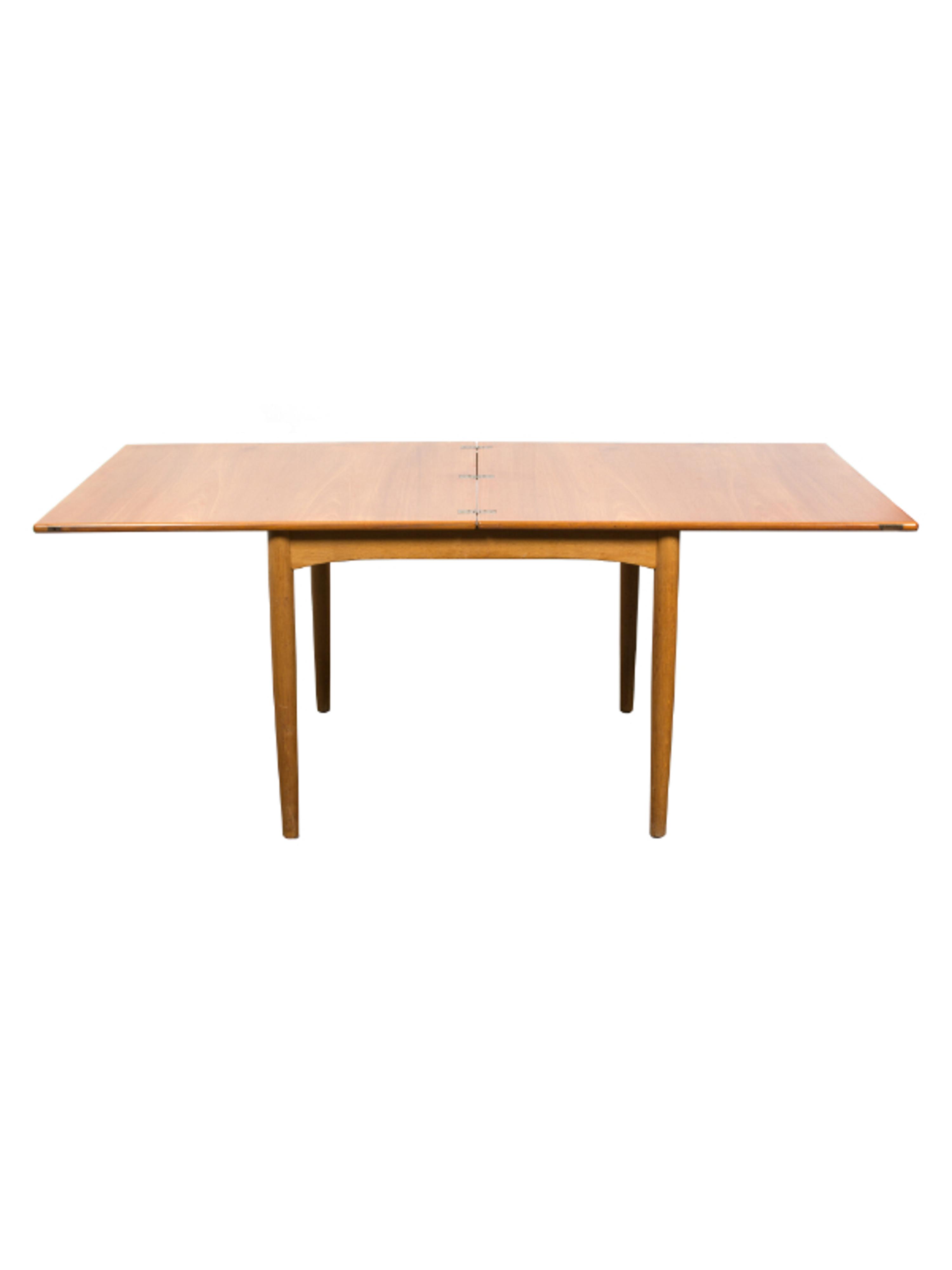 Yngve Ekstrom (Swedish, 1913-1988), DUX, 1950s, folding dining table, with double brass hinges