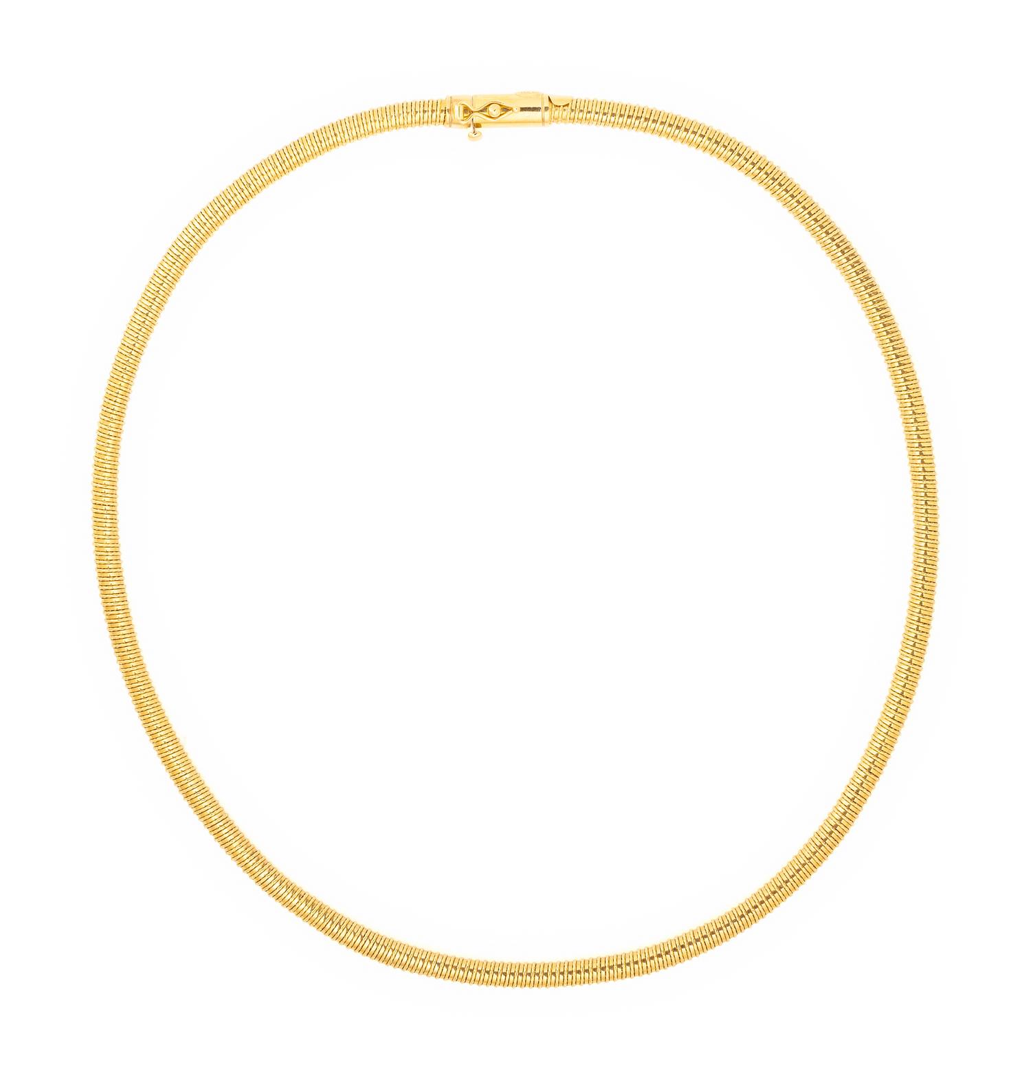 YELLOW GOLD NECKLACE