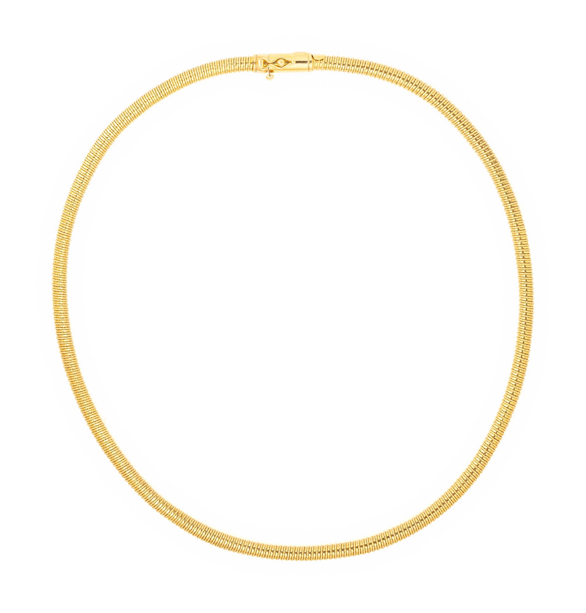 YELLOW GOLD NECKLACE