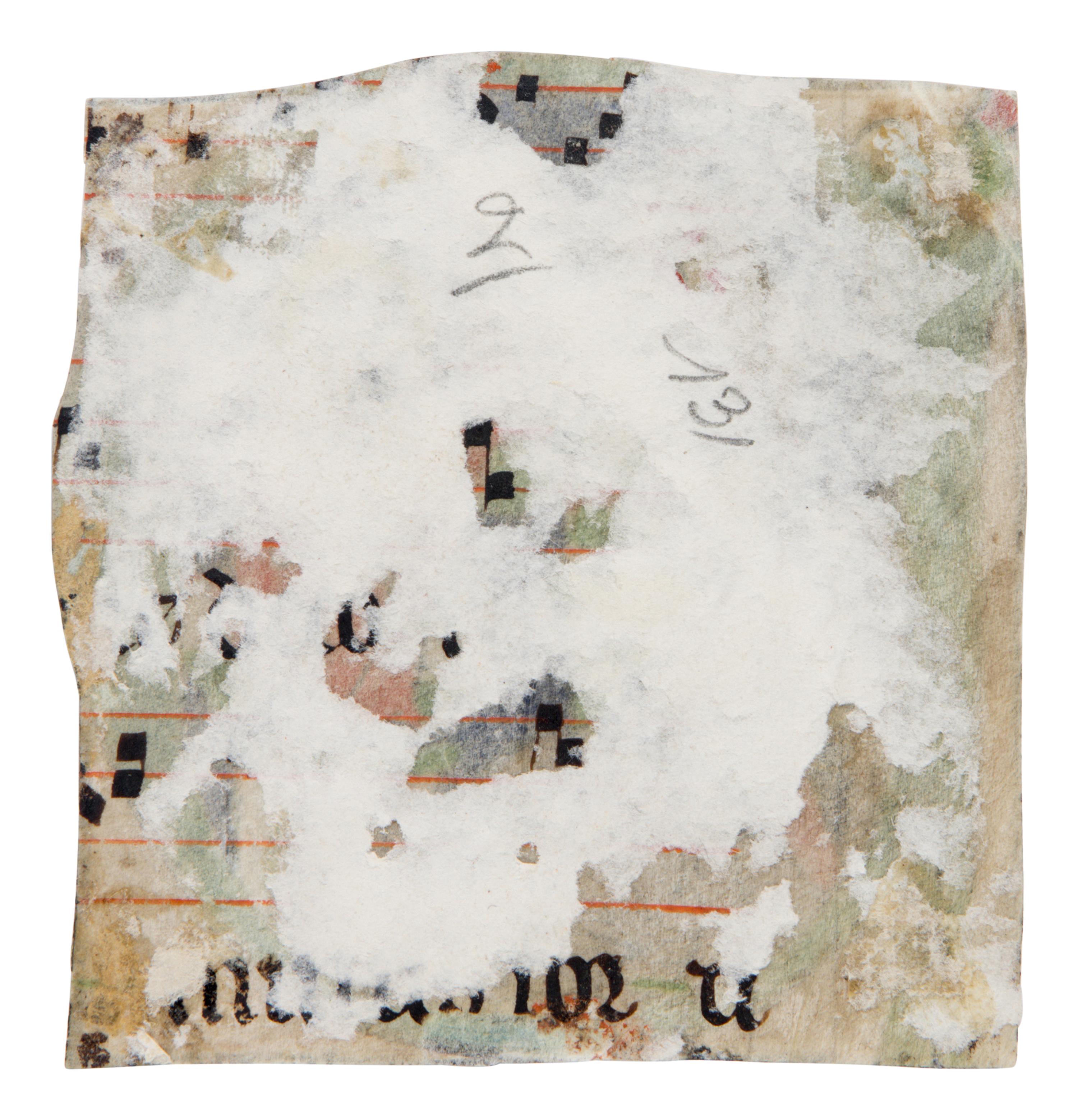 RHENISH ILLUMINATOR(?), Cutting with historiated initial ‘P’ of the Nativity probably from a Gradual, in Latin, illuminated manuscript on parchment [Germany, The Rhineland? c. 1240–1260]