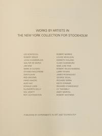The New York Collection for Stockholm Portfolio , 1973 (complete portfolio of seventeen screenprints, nine lithographs, two lithographs with screenprint, one photocopy, one photograph (11 printed in colors))