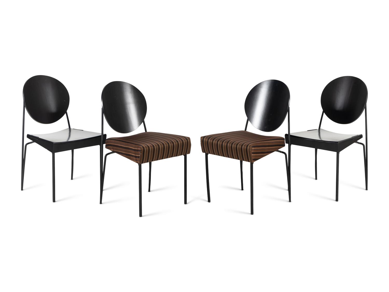 A Set of Twelve Dakota Jackson Vik-Ter Chairs
