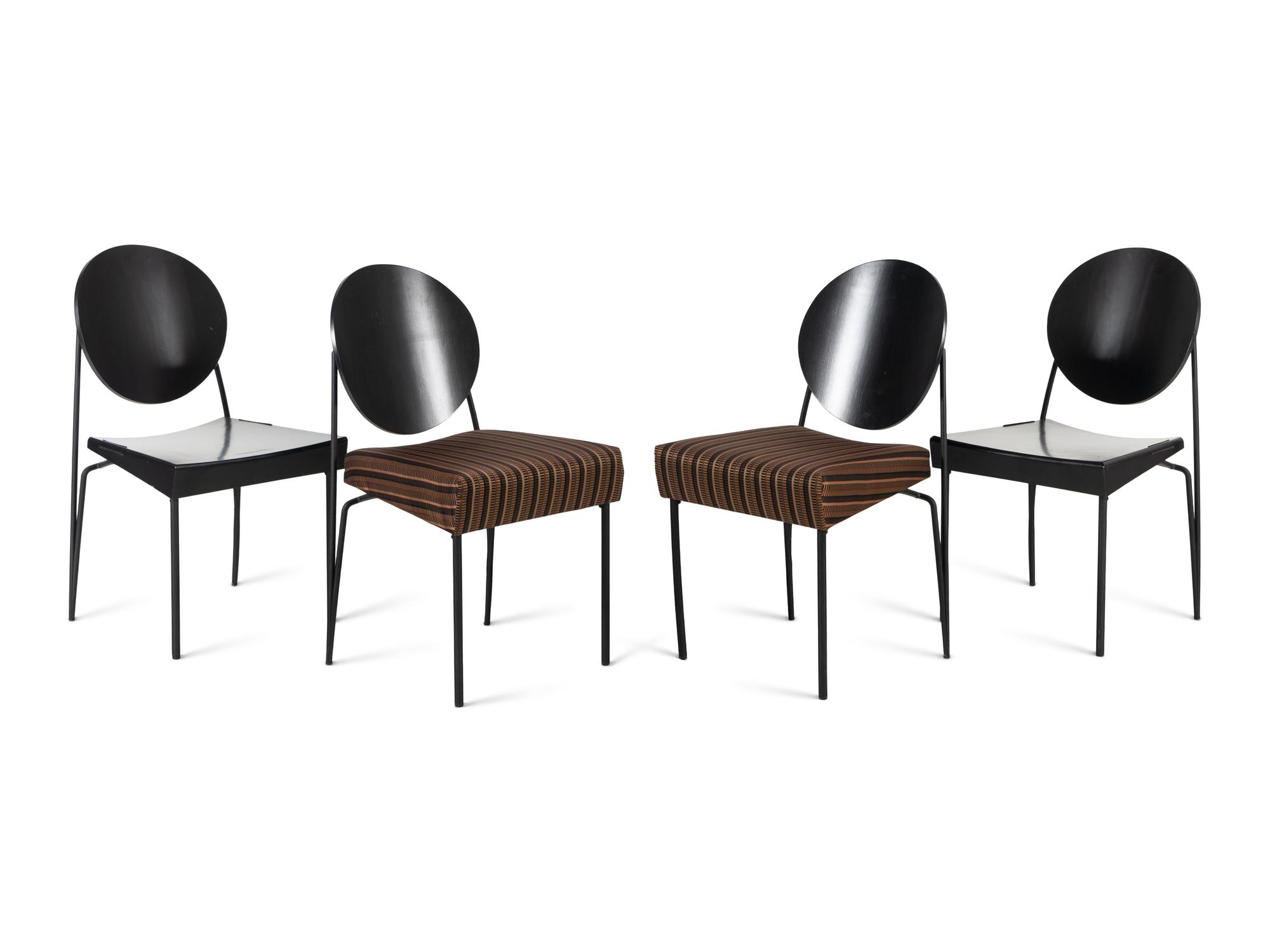 A Set of Twelve Dakota Jackson Vik-Ter Chairs