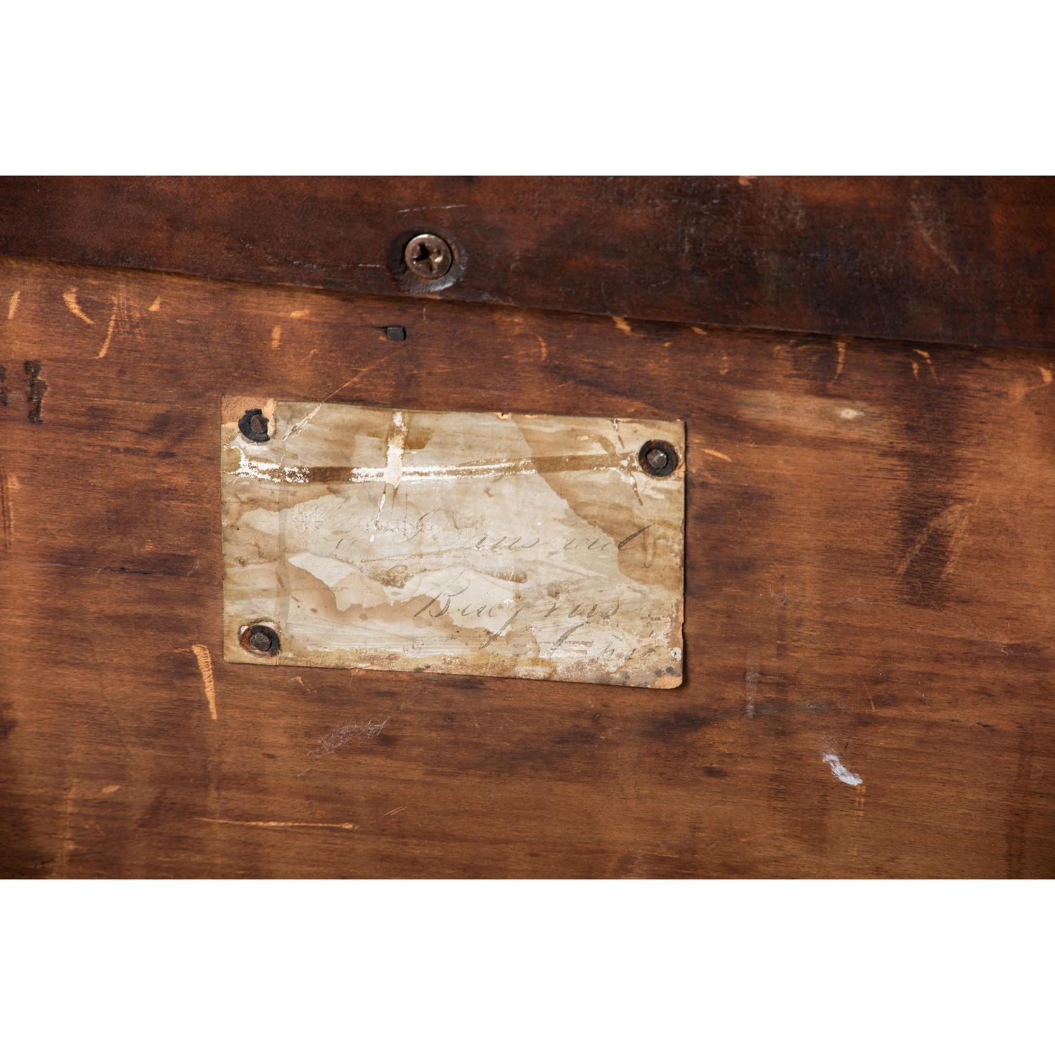A Victorian Carved Cherrywood Diminutive Chest of Drawers