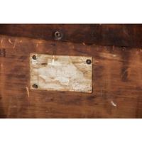 A Victorian Carved Cherrywood Diminutive Chest of Drawers