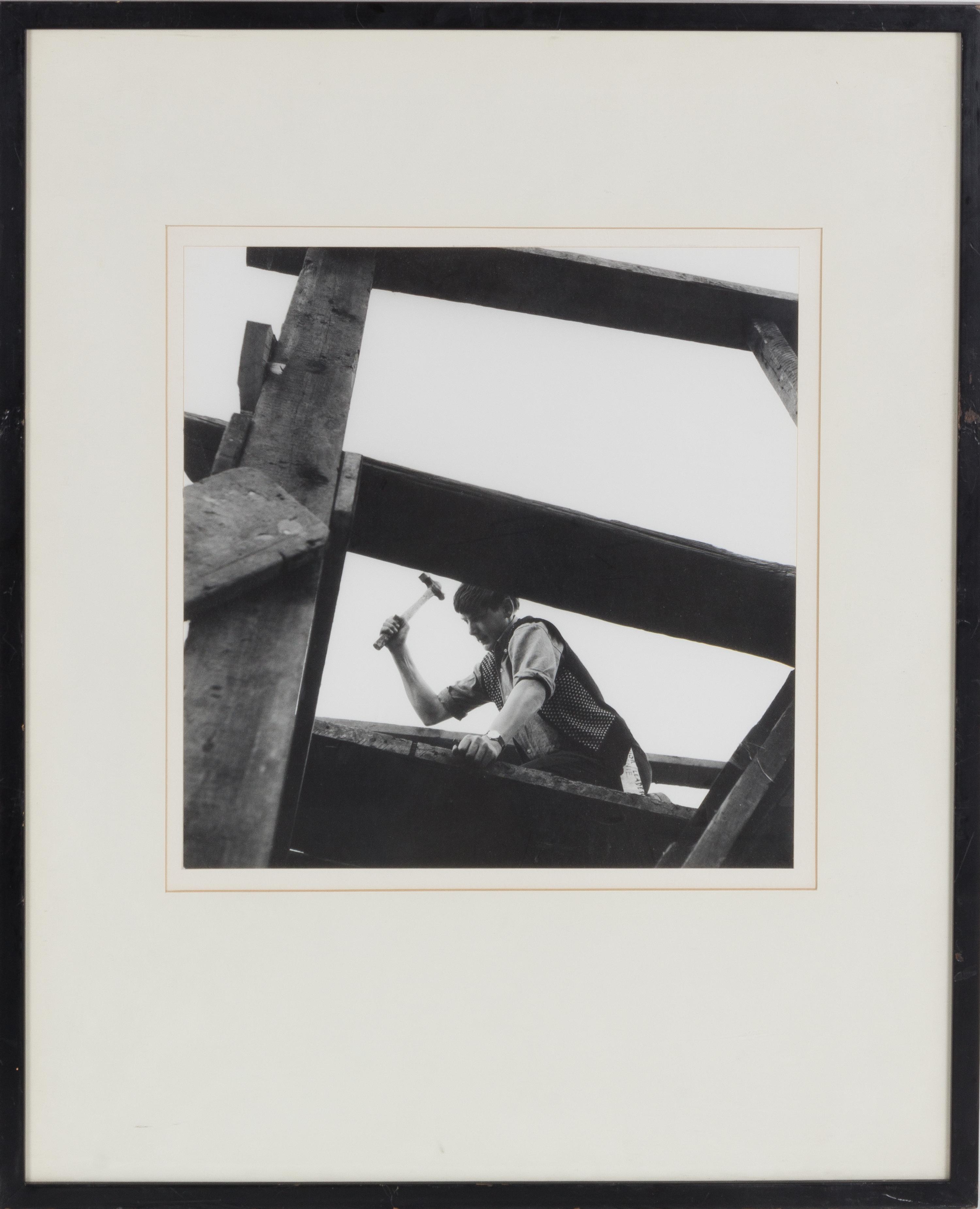 Artist Unknown, (American, 20th century), Untitled (Roof Framer)