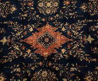 An Indian Persian Design Wool Rug — 20th Century