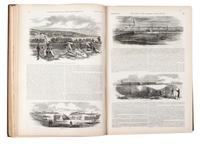 (CIVIL WAR, HARPER'S WEEKLY) Pictorial History of the Civil War. 2 vols. With Pictorial History of the Great Rebellion. NY, 1866. (3)