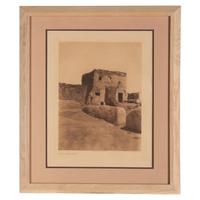 [Native American]. Curtis, Edward S. (1868-1952). A group of 9 large photogravures, comprising: