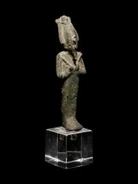 An Egyptian Bronze Osiris