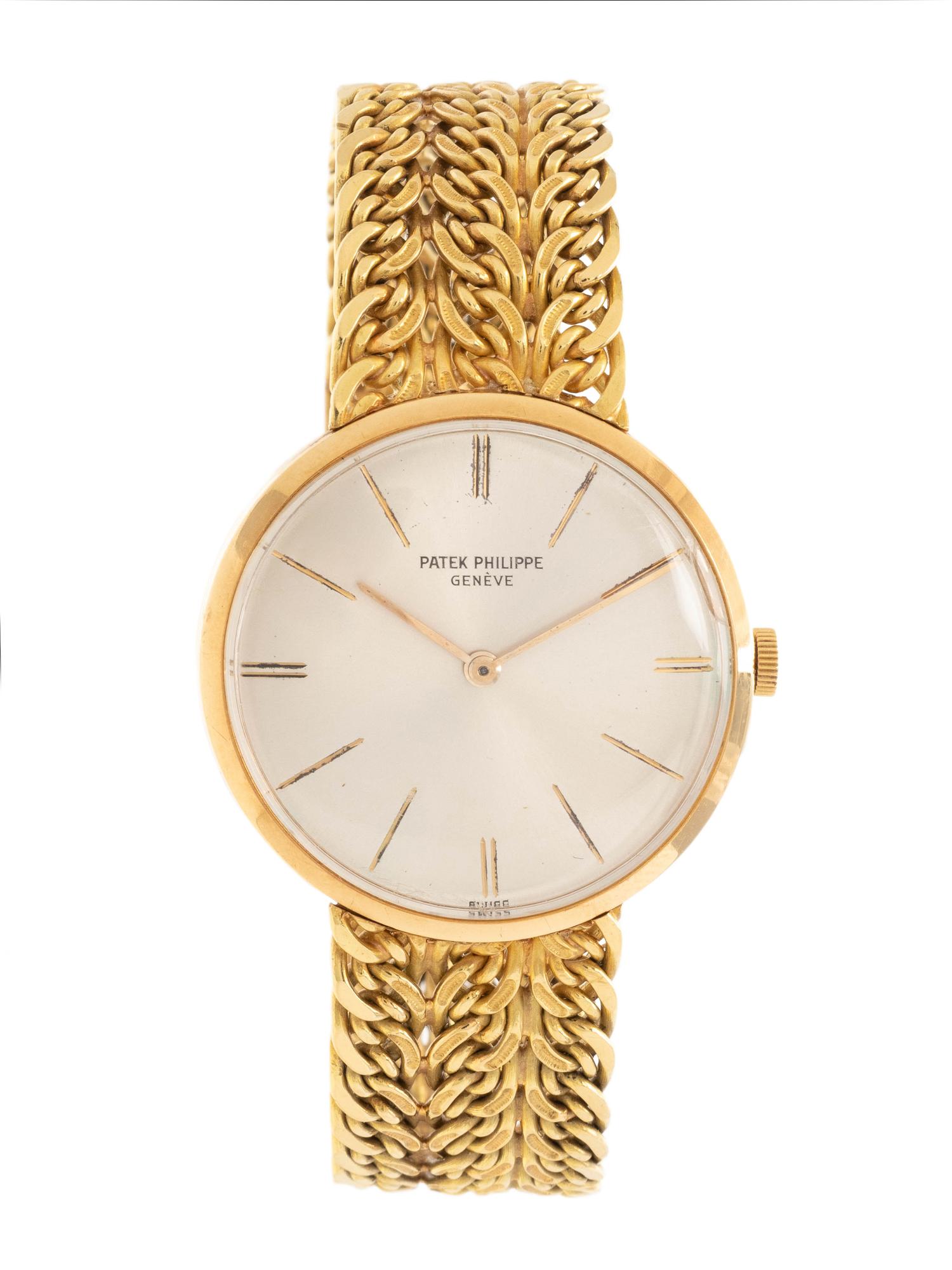 PATEK PHILIPPE, REF. 3468 18K YELLOW GOLD 'CALATRAVA' WRISTWATCH