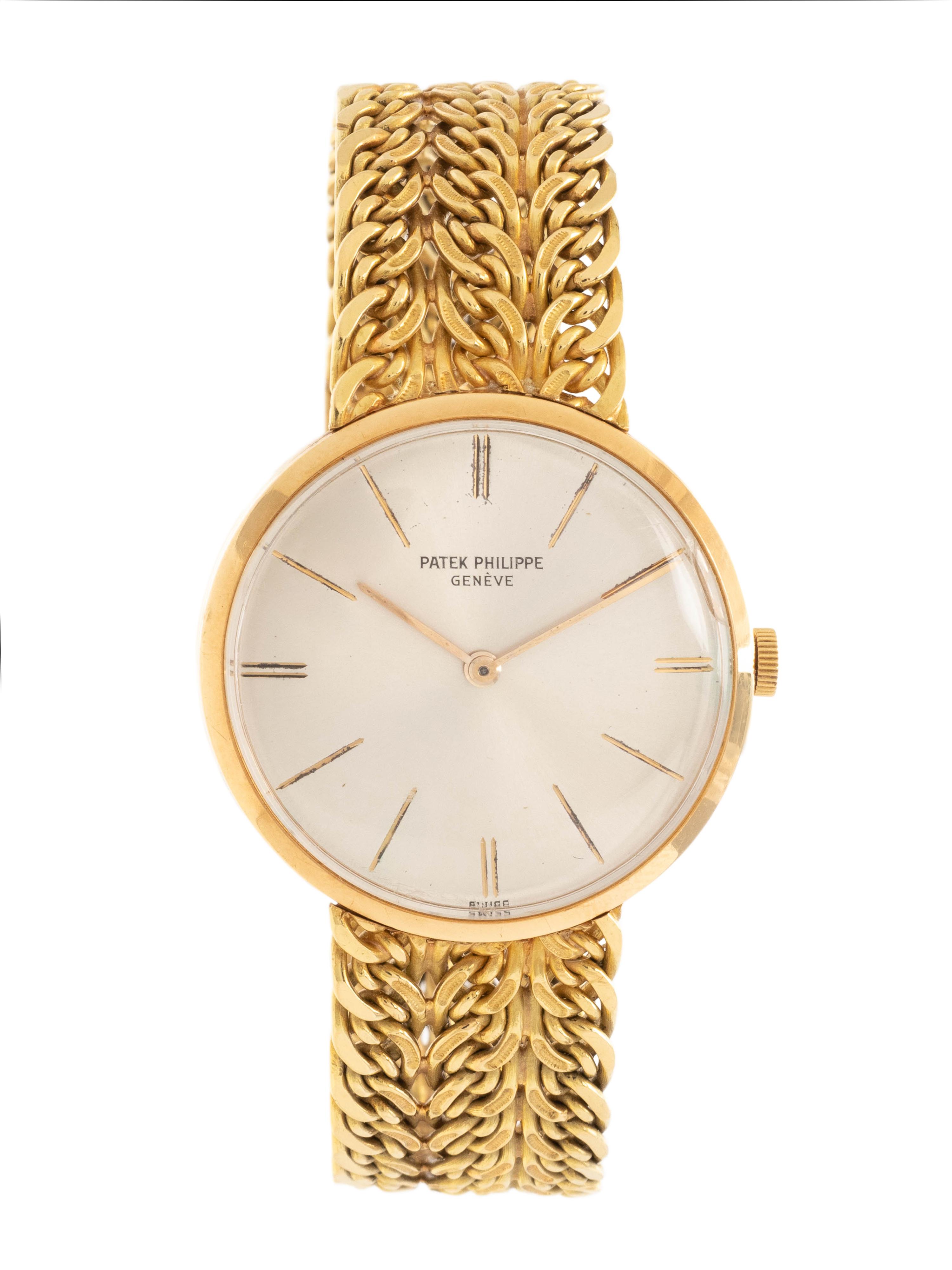PATEK PHILIPPE, REF. 3468 18K YELLOW GOLD 'CALATRAVA' WRISTWATCH